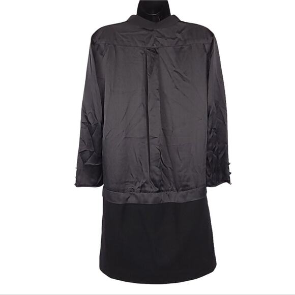 Veronica Beard Silk Black Mini Dress - Picture 4 of 14